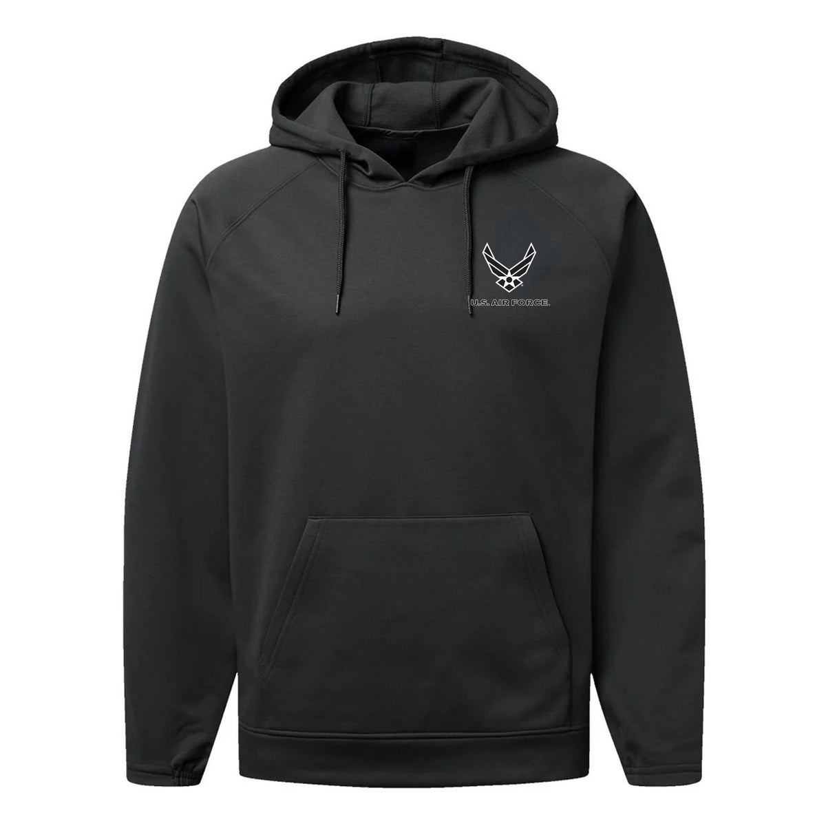 USAF Insignia Blackout Tagline — Black