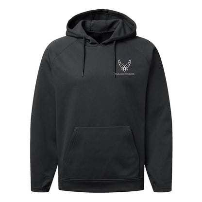 USAF Insignia Blackout Tagline — Black