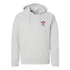 Thunderbirds Crest Performance Hoodie - Silver
