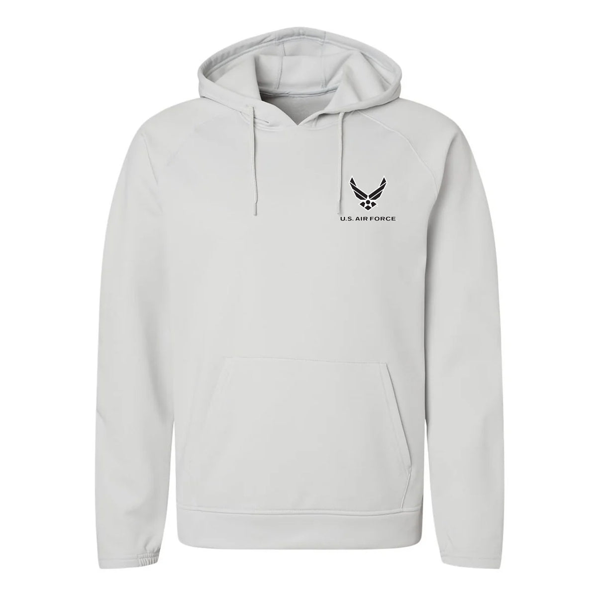 USAF Insignia Blackout Tagline — Silver