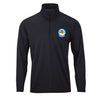 301st Fighter Squadron Performance Quarter Zip - Black