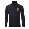 480th Fighter Squadron Performance Quarter Zip - Black