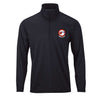 93rd Bomb Squadron Performance Quarter Zip - Black