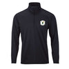 433rd Weapons Squadron Performance Quarter Zip - Black