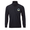 194th Fighter Squadron Performance Quarter Zip - Black