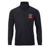 333rd Fighter Squadron Performance Quarter Zip - Black