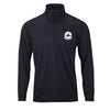 134th Fighter Squadron Performance Quarter Zip - Black