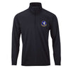 17th Weapons Squadron Performance Quarter Zip - Black