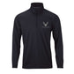 USAF Insignia Blackout Tagline — Black
