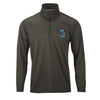 390th Electronic Combat Squadron Performance Quarter Zip - Charcoal