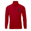 319th Special Operations Squadron Performance Quarter Zip - Red