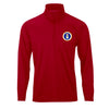USAF Emblem Performance Quarter Zip - Red
