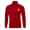 107th Fighter Squadron Performance Quarter Zip - Red