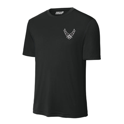 USAF Insignia Blackout — Black