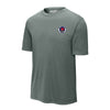 350th Air Refueling Squadron Performance T-Shirt - Concrete Heather