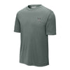USAF Insignia Blackout Tagline Performance T-Shirt - Concrete Heather