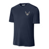 USAF Insignia Blackout Performance T-Shirt - Navy