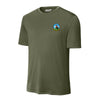 8th Flying Training Squadron Performance T-Shirt - OD Green