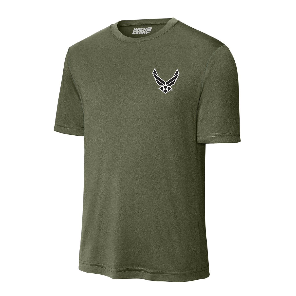 USAF Insignia Blackout — OD Green