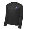 17th Weapons Squadron Long Sleeve Performance T-Shirt - Black