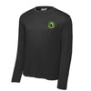 49th Flying Training Squadron Long Sleeve Performance T-Shirt - Black