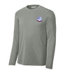 98th Flying Training Squadron Long Sleeve Performance T-Shirt - Concrete Heather