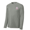 134th Fighter Squadron Long Sleeve Performance T-Shirt - Concrete Heather