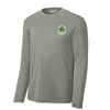 308th Fighter Squadron Long Sleeve Performance T-Shirt - Concrete Heather