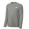 41st Rescue Squadron Long Sleeve Performance T-Shirt - Concrete Heather