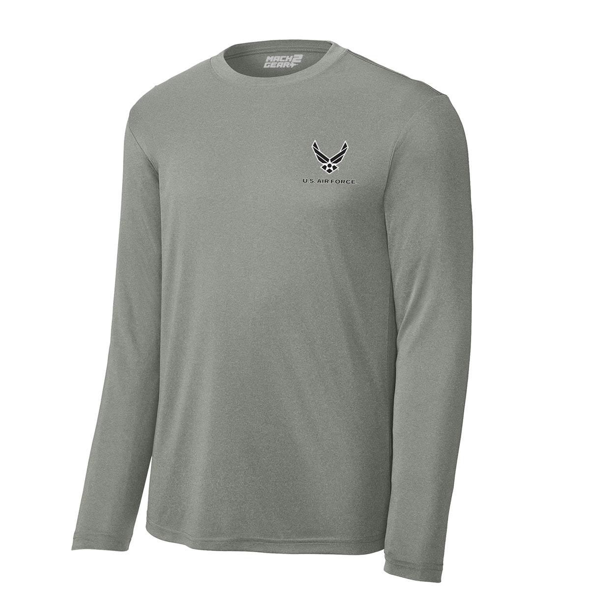 USAF Insignia Blackout Tagline — Concrete Heather
