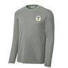 131st Fighter Squadron Long Sleeve Performance T-Shirt - Concrete Heather