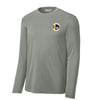 305th Rescue Squadron Long Sleeve Performance T-Shirt - Concrete Heather