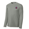 33rd Flying Training Squadron Long Sleeve Performance T-Shirt - Concrete Heather