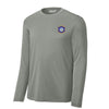 348th Reconnaissance Squadron Long Sleeve Performance T-Shirt - Concrete Heather