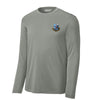Strategic Air Command Reimagined Long Sleeve Performance T-Shirt - Concrete Heather