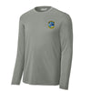 70th Flying Training Squadron Long Sleeve Performance T-Shirt - Concrete Heather