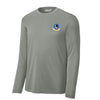 152nd Fighter Squadron Long Sleeve Performance T-Shirt - Concrete Heather