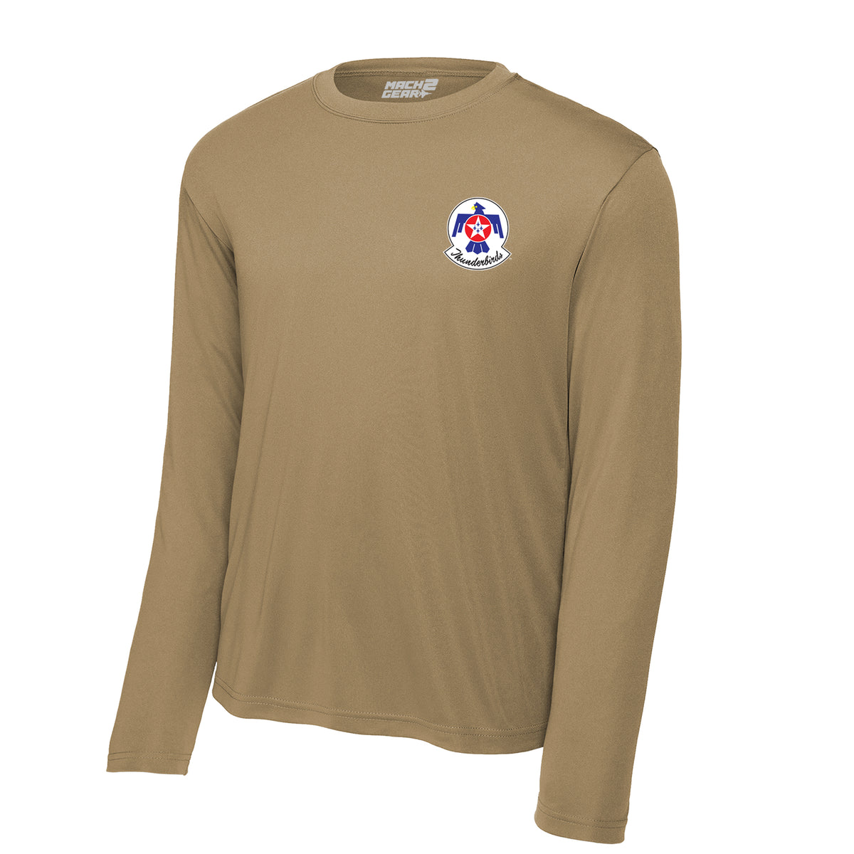 Thunderbirds Crest — Coyote Brown