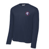 World War II Allied Forces Insignia Long Sleeve Performance T-Shirt - Navy