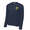 466th Fighter Squadron Long Sleeve Performance T-Shirt - Navy