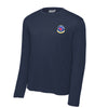 163rd Fighter Squadron Long Sleeve Performance T-Shirt - Navy