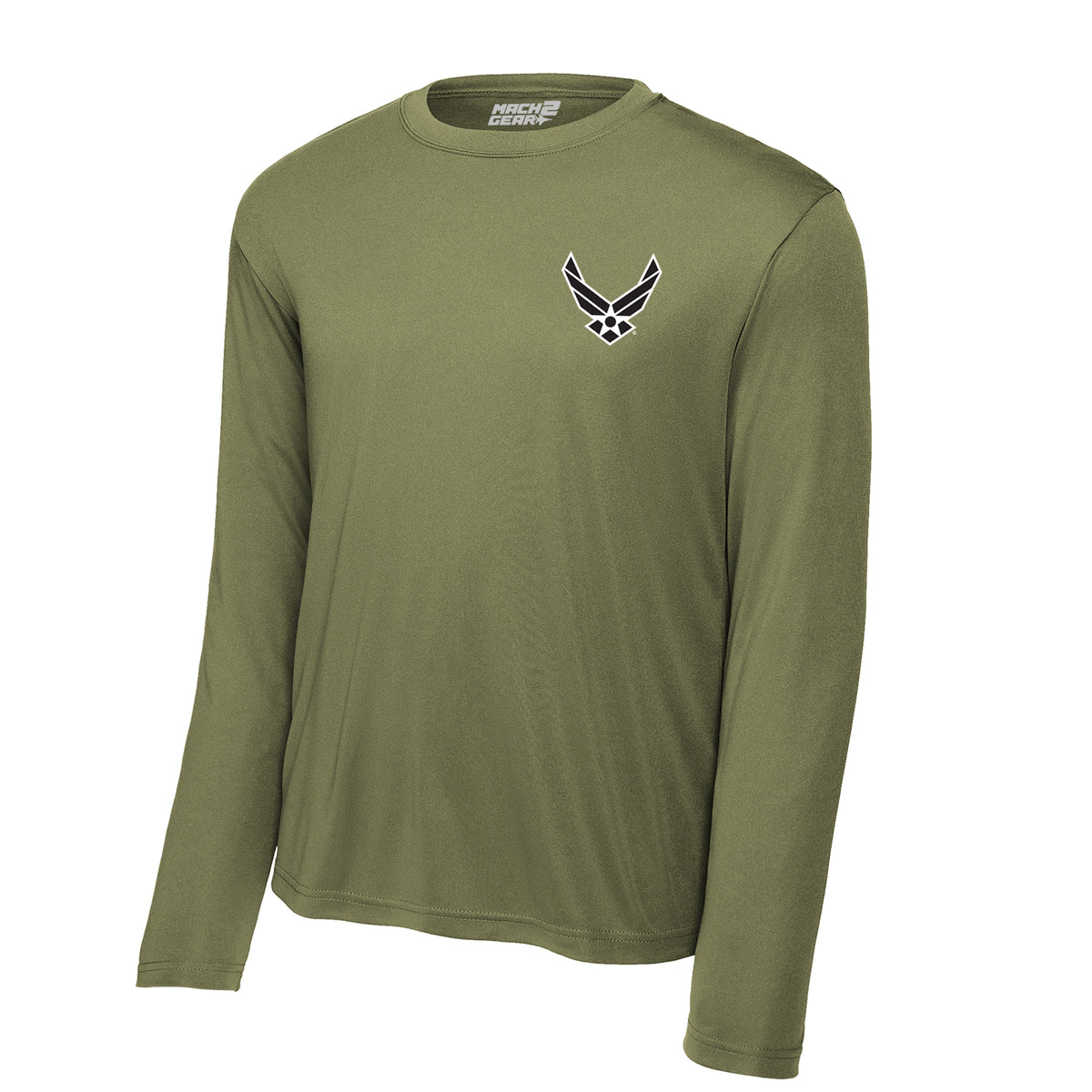 USAF Insignia Blackout — OD Green