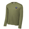 557th Flying Training Squadron Long Sleeve Performance T-Shirt - OD Green