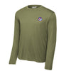 41st Flying Training Squadron Long Sleeve Performance T-Shirt - OD Green