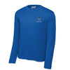 Space Force Vertical Delta Long Sleeve Performance T-Shirt - Royal