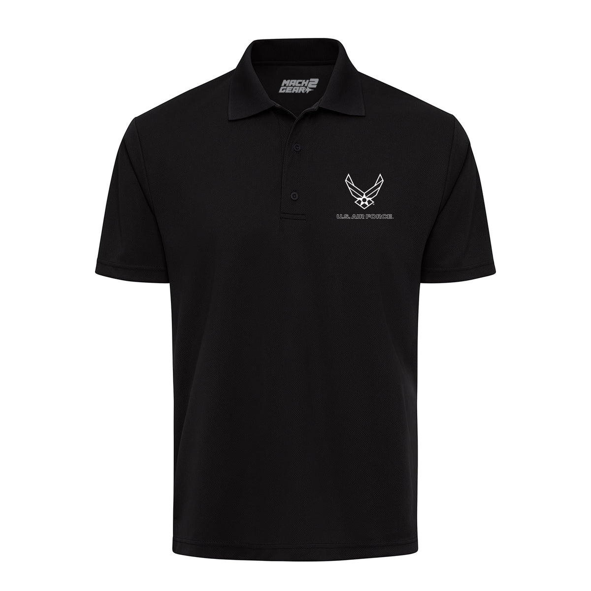 USAF Insignia Blackout Tagline — Black