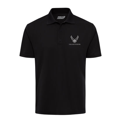 USAF Insignia Blackout Tagline — Black