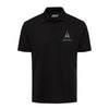 Space Force Vertical Delta Performance Polo - Black