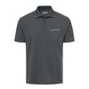 Space Force Horizontal Delta Performance Polo - Charcoal