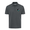 318th Special Operations Squadron Performance Polo - Charcoal